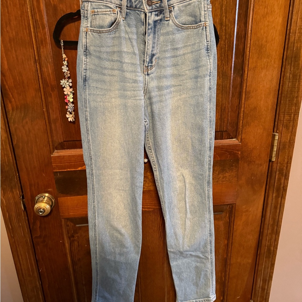 Hollister Light Blue High Rise Women's Jeans